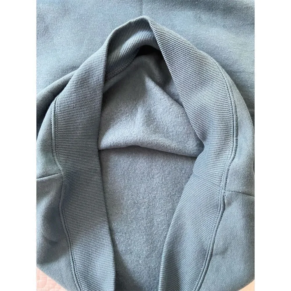 H&M Essentials Men's Relaxed Fit Crewneck Sweatshirt Dark Turquoise Size XS​